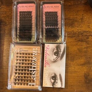 NEW never used Eyelash bundle Extensions Set